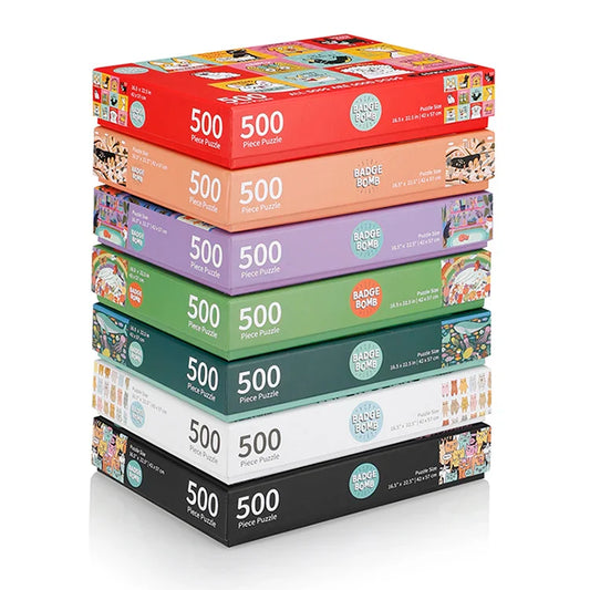 KTX-545939 Custom 500-Piece Jigsaw Puzzle for Creative Fun and Family Bonding