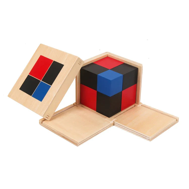 KTX-034003 Premium Wooden Montessori Educational Box Set for Kids 24 Months and Up
