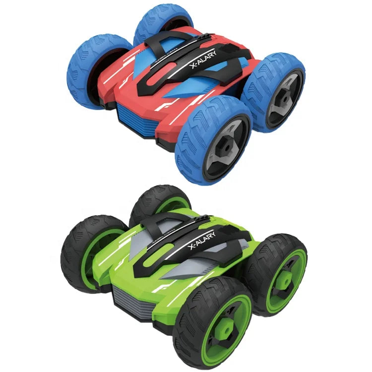 KTX-066003 1:20 Scale 2.4G Double-Sided Remote Control Stunt Car with 360° Flip & Rotate Feature for Kids