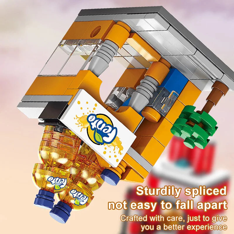 KTX-209043 8 in 1 3D Mini City Building Block Set for Kids