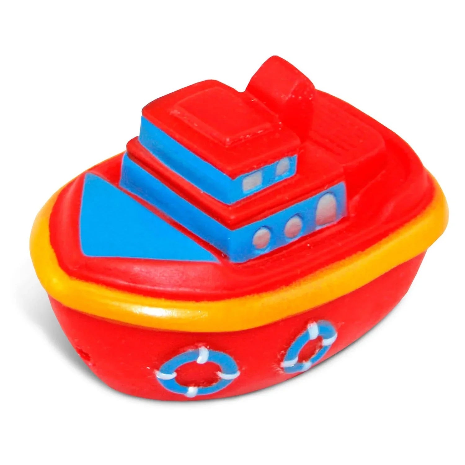 KTX-845459 Cartoon Rubber Bath Toy Set for Toddlers - Boat, Plane, and Car Squirters for Fun Bathtub Play