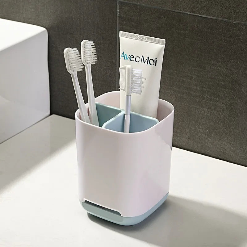 KTX-300883 Detachable Bathroom and Kitchen Countertop Storage Caddy with Adjustable Dividers and Anti-Slip Base