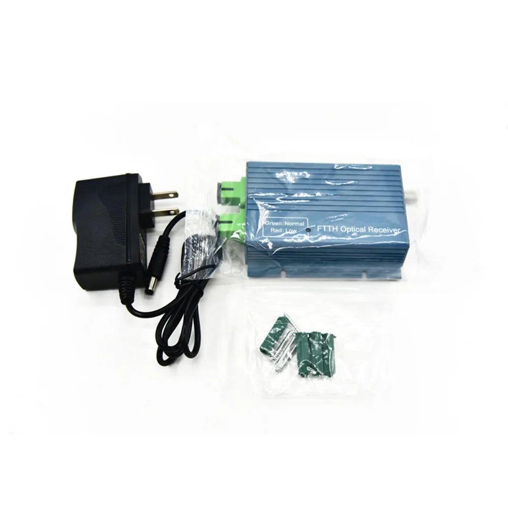 KTX-106515 Mini Optical Receiver HZY-0303AWD with WDM, Active Receiver in Metal Housing