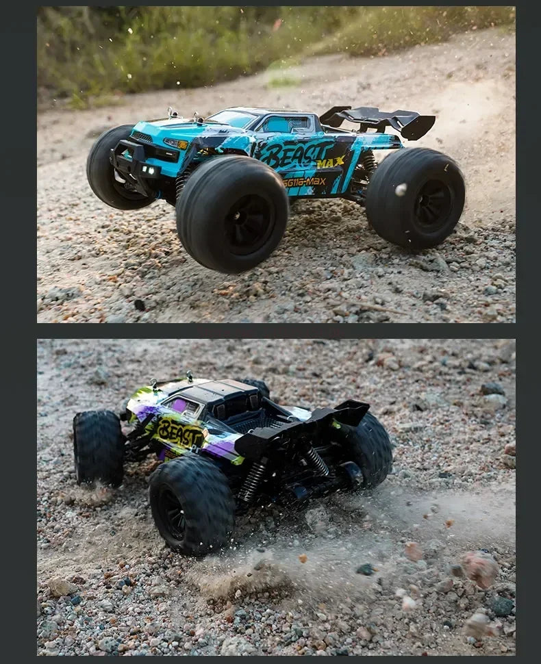 KTX-124563 SG116 Brushless RC Car 1:16 Scale 4WD High-Speed Remote Control Vehicle for Kids