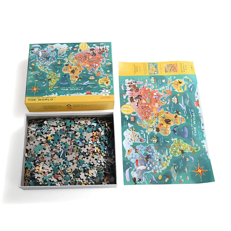 KTX-366291 Custom 1000 Piece Jigsaw Puzzle for Adults - Personalised Design