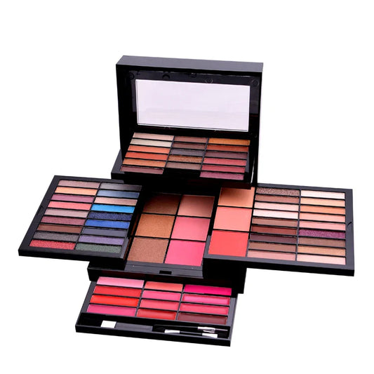KTX-587795 All-In-One Makeup Set with Labelling - Korean Beauty Vanity Box for Girls