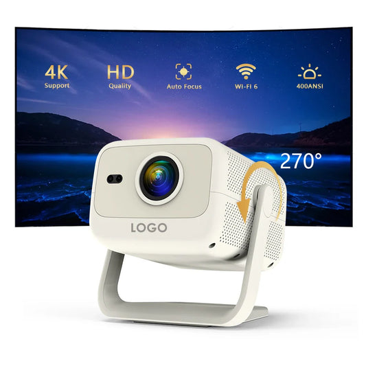 KTX-908755 Smart Home Cinema R2 Pro Projector with Auto Keystone and Obstacle Avoidance Technology