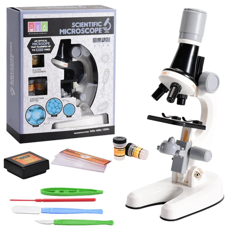 KTX-933395 Children's Microscope Toy for Science and Educational Early Learning Activities