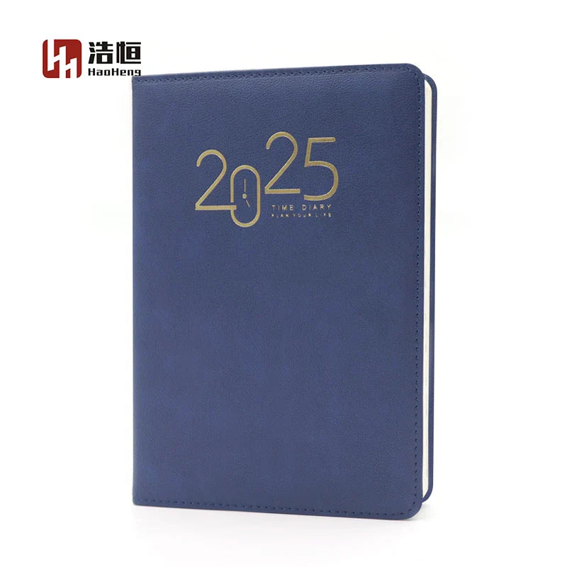 KTX-614611 A5 PU Leather Gratitude Journal with Calendar and Planner Features