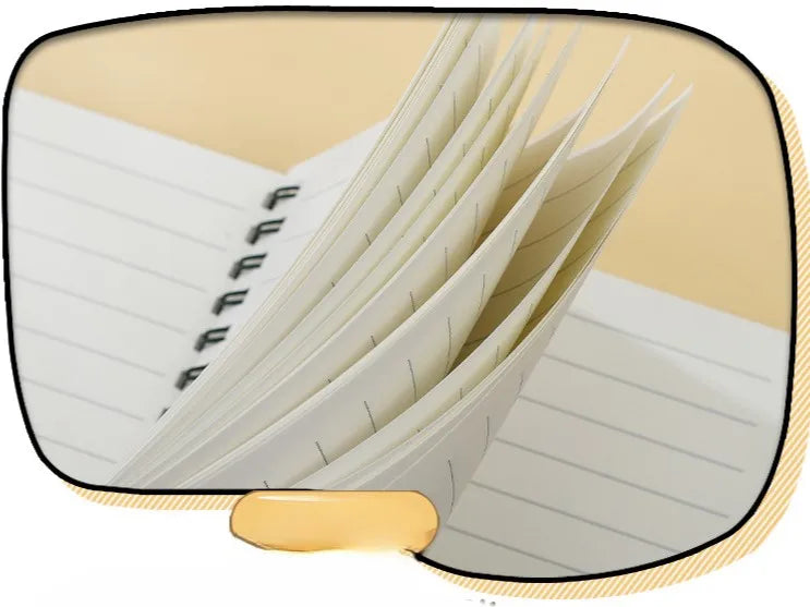 KTX-144659 A6 Spiral Notebook with Pen - Custom Logo Hardcover for Office and School Use