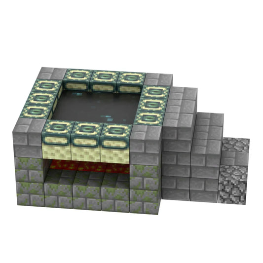 KTX-684755 Magnetic Building Block Cube Set for Kids - DIY Educational Sensory Game with Over 500 Accessories