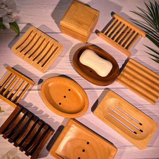 KTX-366419 Natural Wood Soap Box with Custom Logo for Bath and Toilet Supplies