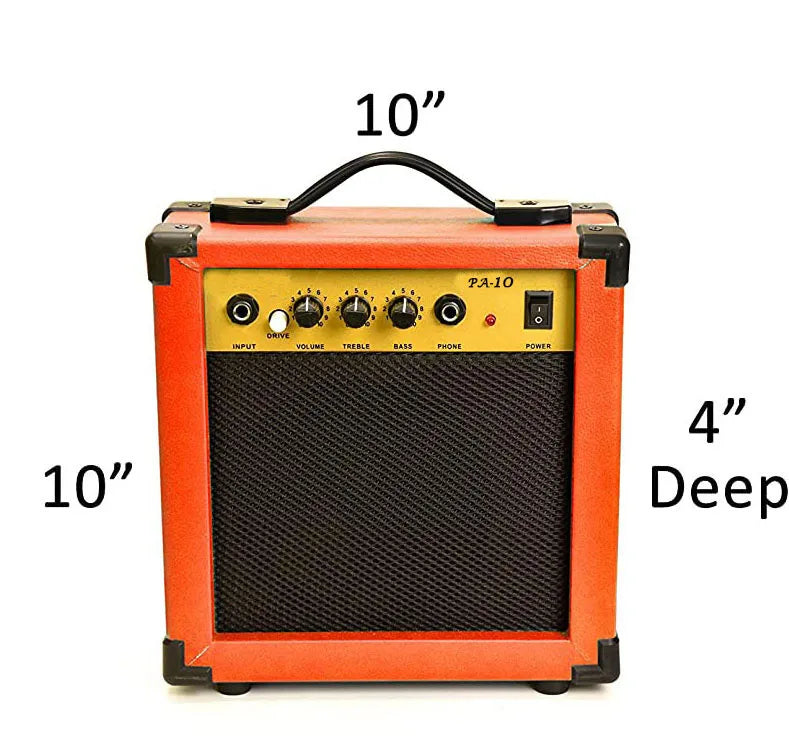 KTX-648403 10W Professional Guitar Amplifier - 110V Speaker Amplifier for Exceptional Sound Quality