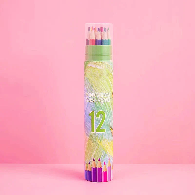 KTX-453075 Vibrant Coloured Pencil Set for Kids - Ideal for School and Art Projects