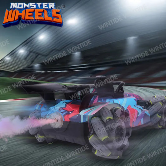 KTX-459219 Remote Control LED Racing Car for Kids - 2.4G Wireless Stunt Vehicle Suitable for Ages 5 and Up