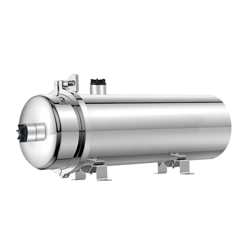KTX-027155 Whole House Water Purification System with 0.01 Micron Stainless Steel Filter for Yellow Mud Water