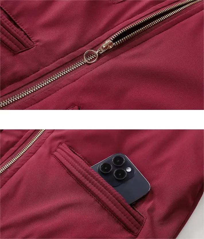 KTX-783315 Jacket Custom Winter Women's Baseball Suit Clothing Thick Plus Size Men's Jackets Standing Collar Zippered Brand Jacket