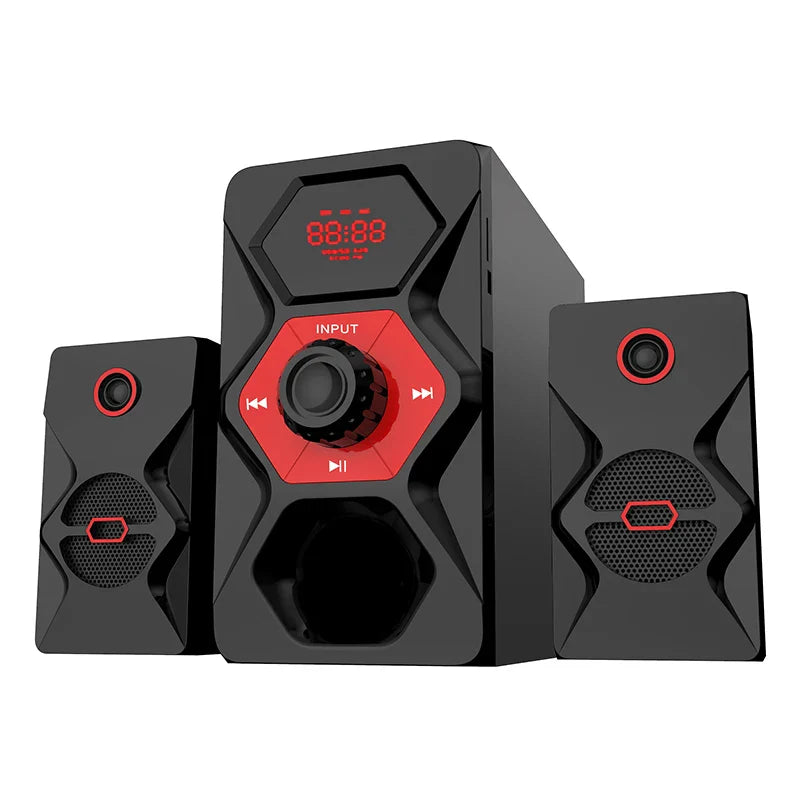 KTX-548947 50W 5.25 Inch Subwoofer Speaker with USB, FM, Remote Control and Bluetooth