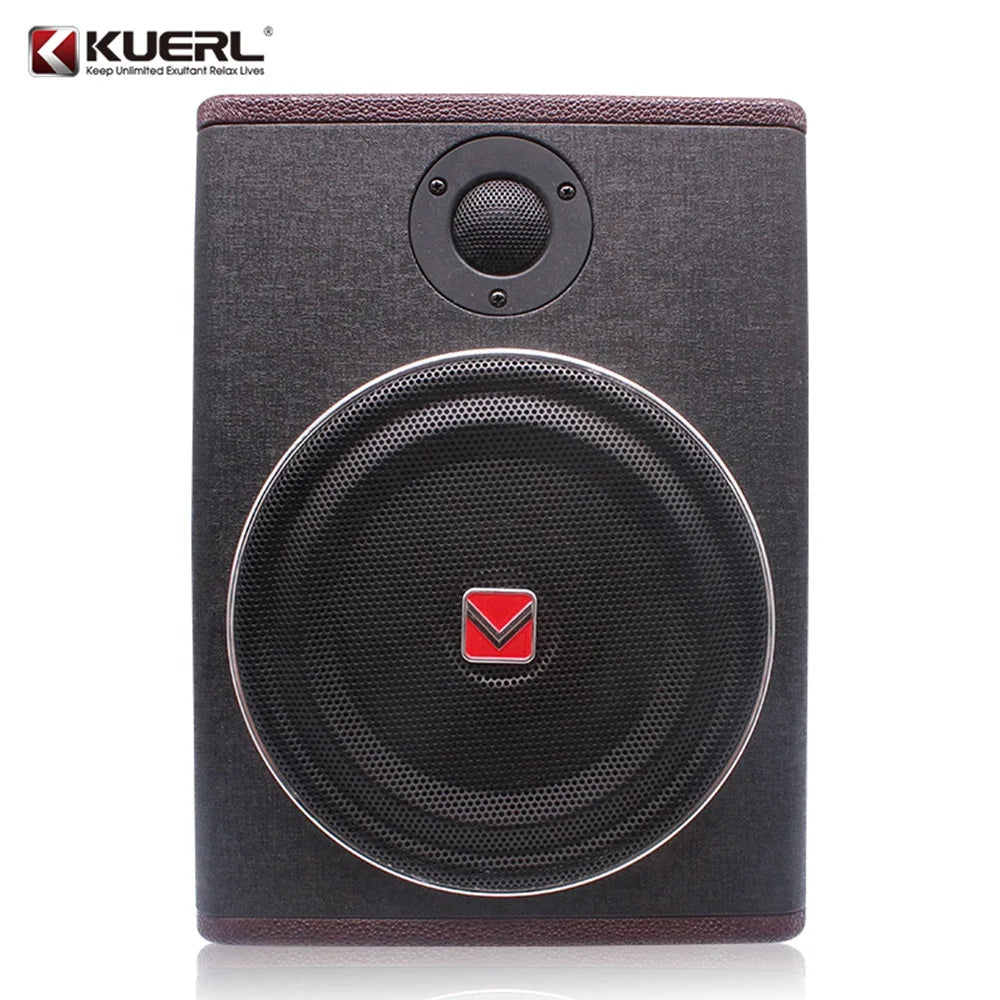 KTX-957971 Super Thin 12V 8 Inch Car Flat Audio Subwoofer 600W Underseat Subwoofer for Enhanced Sound Quality