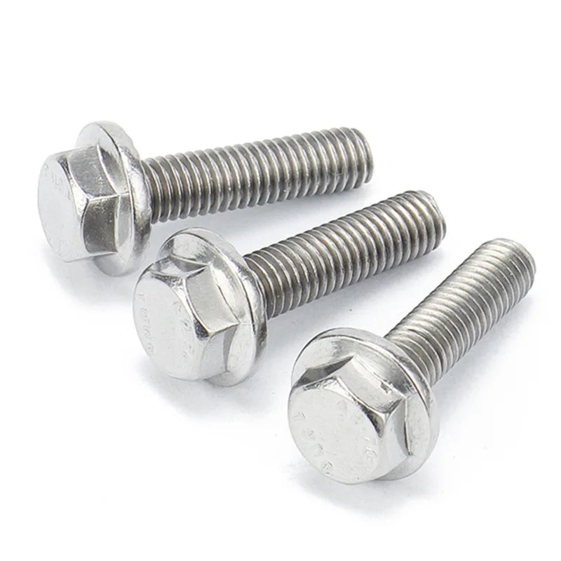 KTX-837139 Stainless Steel Hex Flange Bolt M3-M60 with Washer