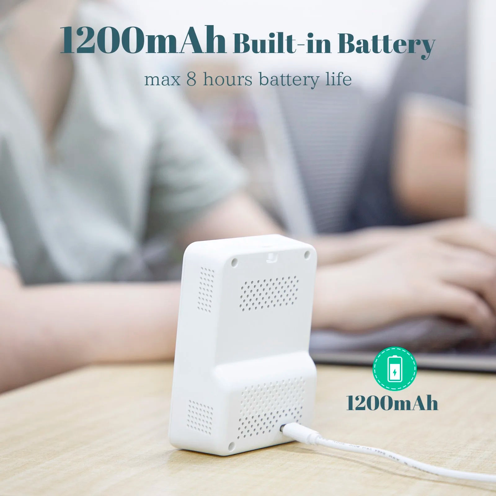 KTX-487059 Digital Indoor Air Quality Sensor - CO2, Gas Detection, Temperature, and Humidity Monitoring