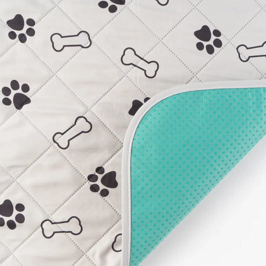 KTX-846675 Sustainable Washable Waterproof Puppy Training Pads with Non-Slip PU Backing