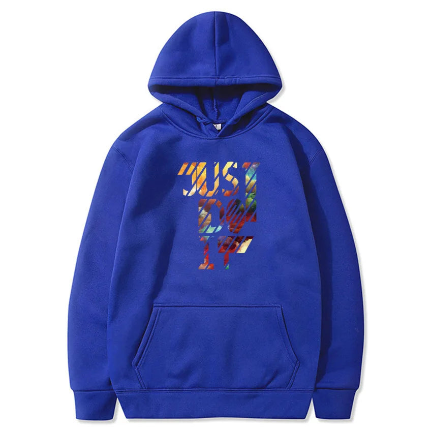 KTX-456787 Custom Men's Sweatshirt Hoodie Autumn and Winter Padded Trend Printed Pullover Men's Fashion Casual Sports Sweatshirt