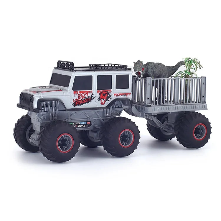 KTX-623059 6WD Off-road Remote Control Truck 1/16 Scale 2.4G High-Speed Electric Vehicle for Kids