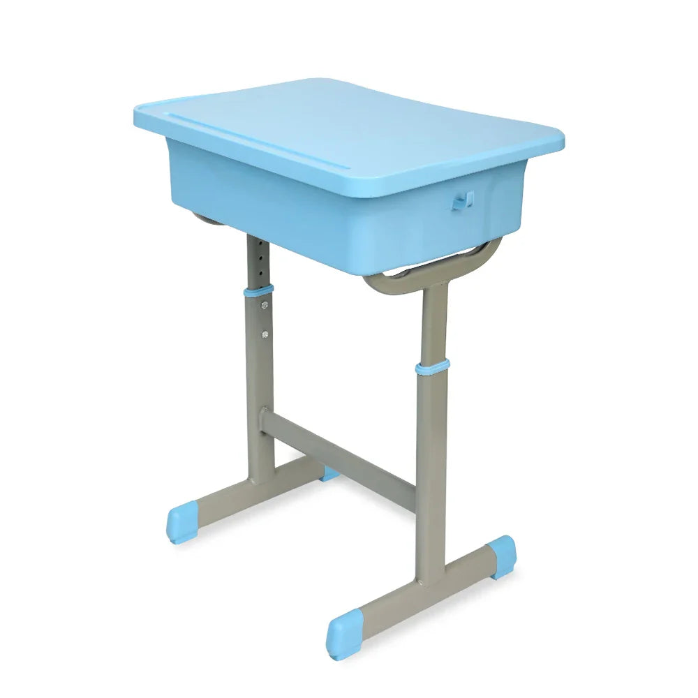 KTX-106131 Modern Metal School Desk and Chair Set for Classroom Use
