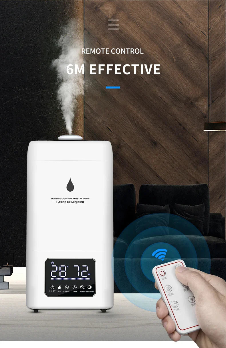 KTX-996691 23.8L Industrial Evaporative Humidifier with Ultrasonic Air Disinfection Technology