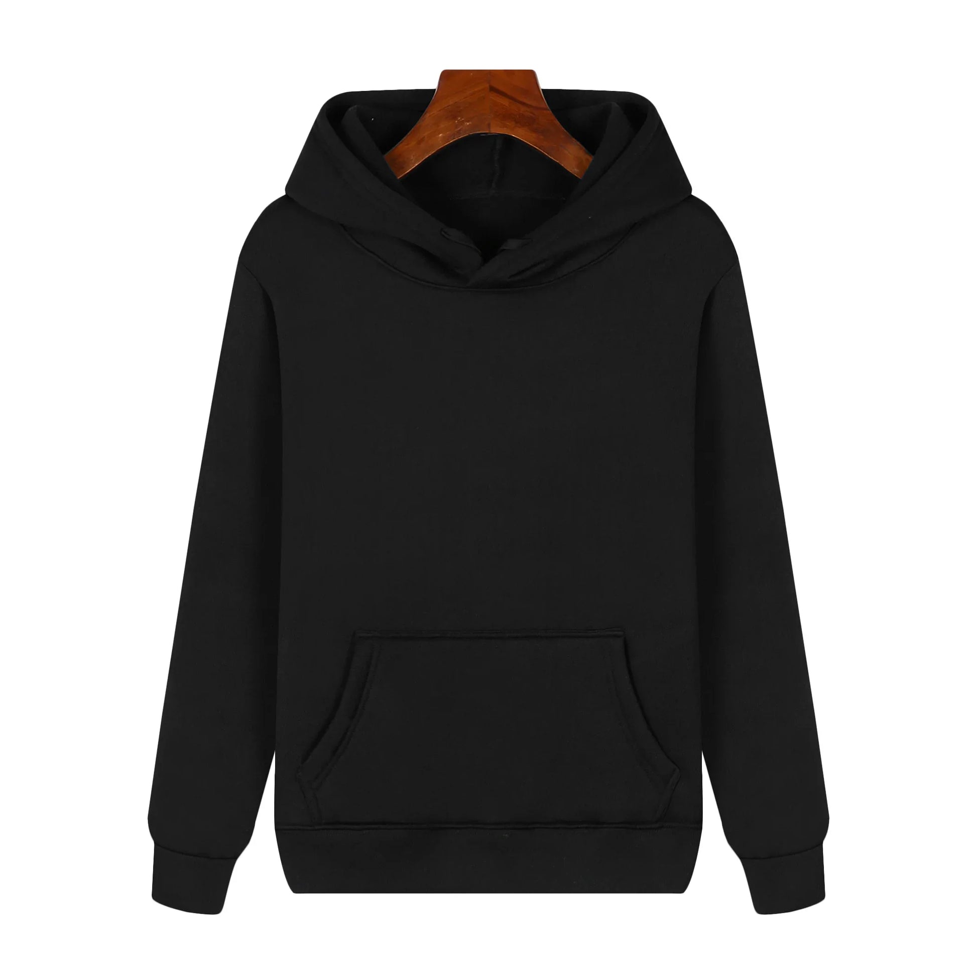 KTX-784467 3D LOGO High Street Cotton Hoodie Embroidered Hip High Quality Autumn Sports Solid Color With Graphics Hoodie for Men