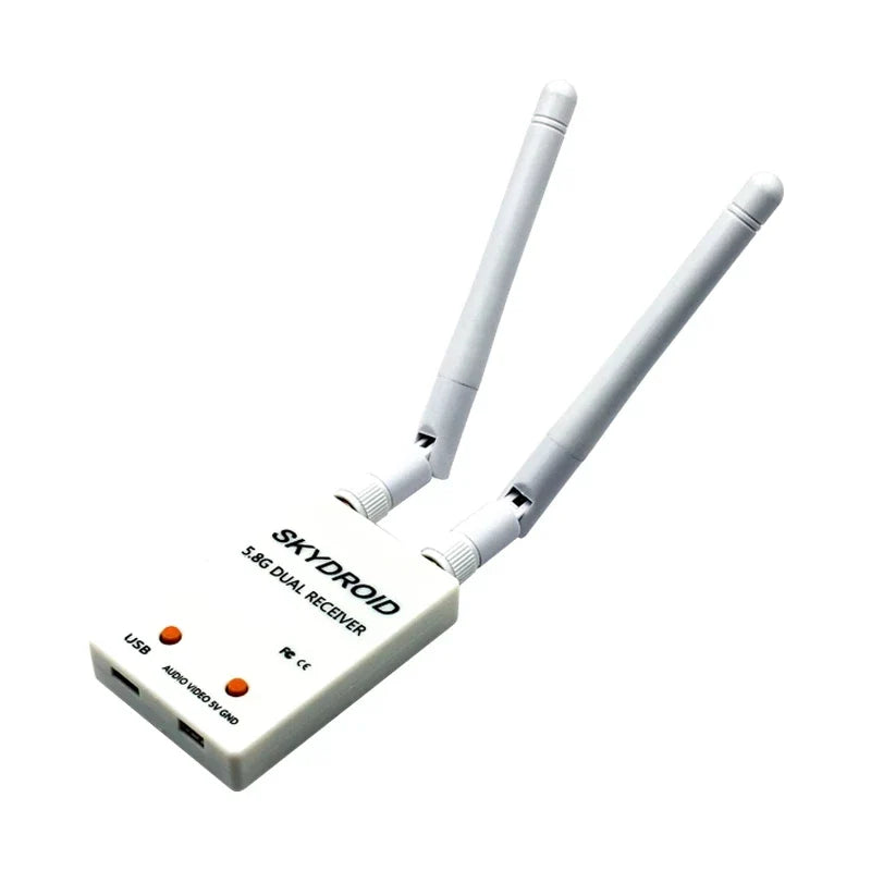 KTX-713299 UVC Dual Antenna Control Receiver 5.8GHz 150CH FPV Receiver with Audio for FPV Systems