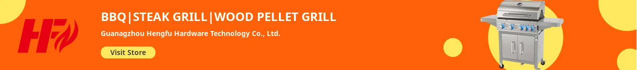 KTX-465811 Extra Large Heavy-Duty Charcoal BBQ Grill with Foldable Side Table for Outdoor Cooking