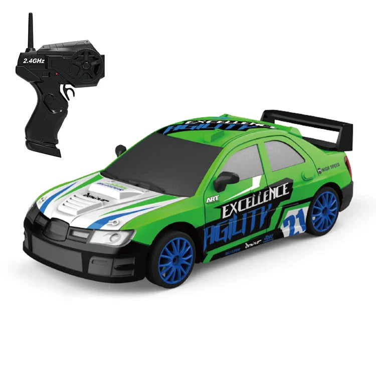 KTX-362067 1:24 Scale 4WD Remote Control Drift Car with USB Charger and LED Light