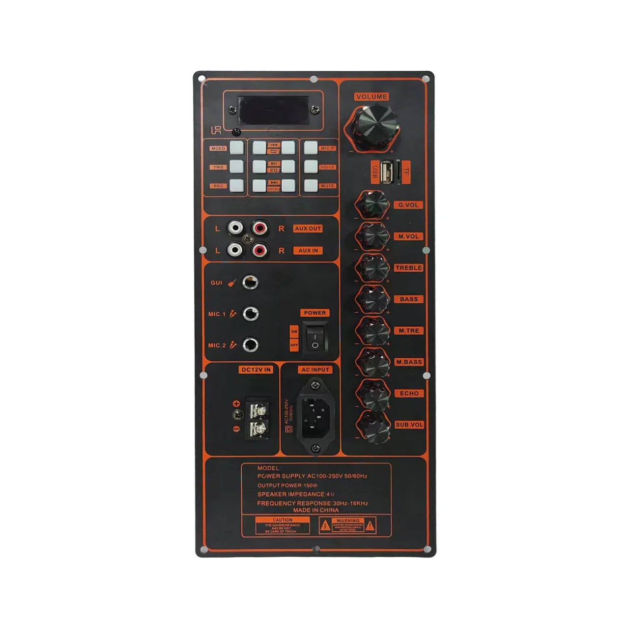 KTX-287955 USB TF Card Class D Active Amplifier Module for Speakers