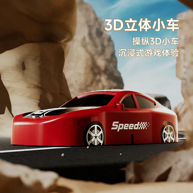 KTX-714387 3D Racing Adventure Obstacle Avoidance Game Machine for Kids with Music and Immersive Experience