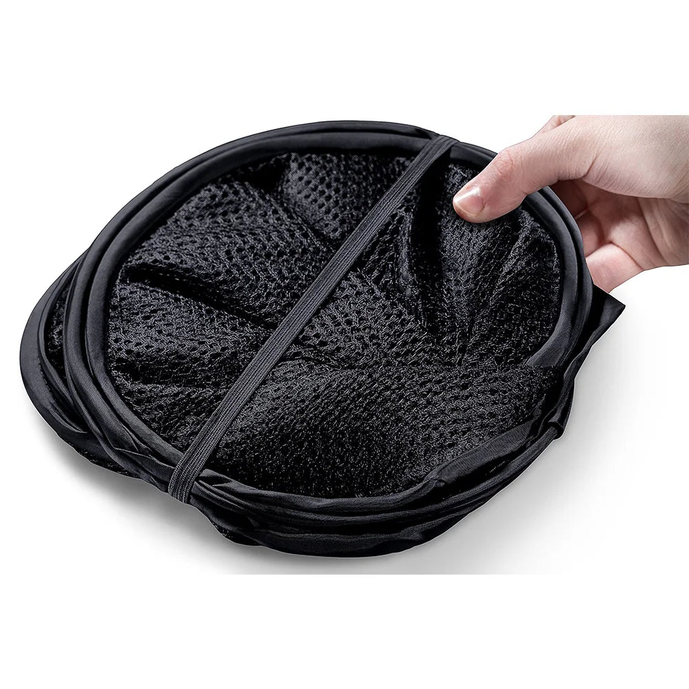 KTX-434579 Portable Pop-up Polyester Mesh Laundry Hamper for Kids - Multi-Colour Options