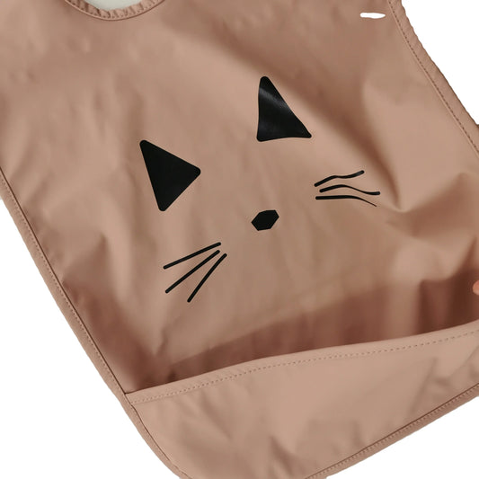 KTX-916691 2022 Hot Sell Customized Washable Waterproof Baby Bib for Feeding PU Big Pocket Polyester
