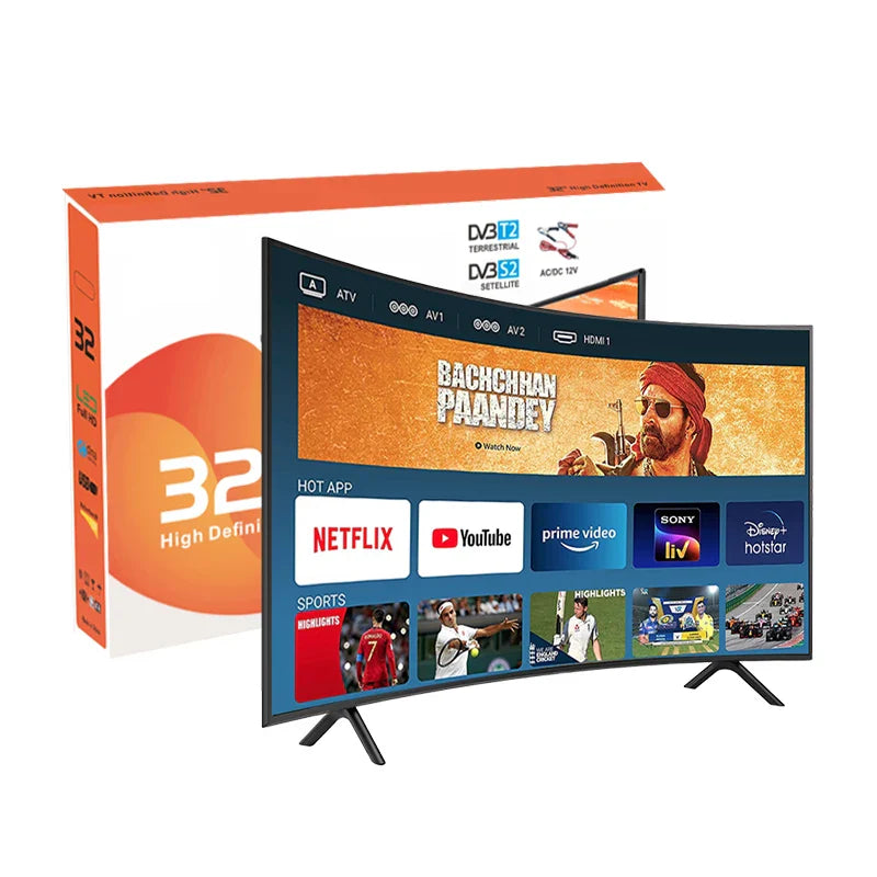 KTX-516691 Smart LED Television - 24 to 85 Inches, Android TV, High Definition Display