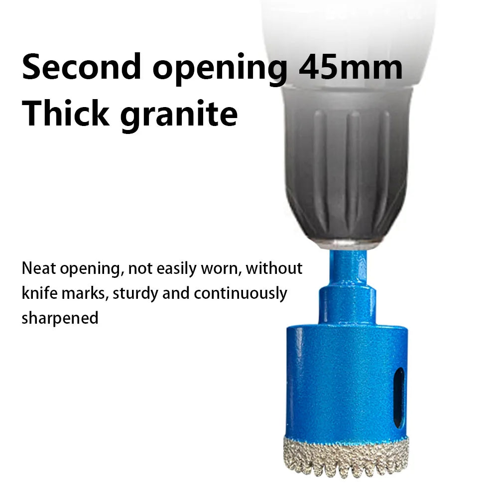 KTX-165971 Blue Outcrop Serrated Dry Drill Set - Durable and Efficient Drilling Solution