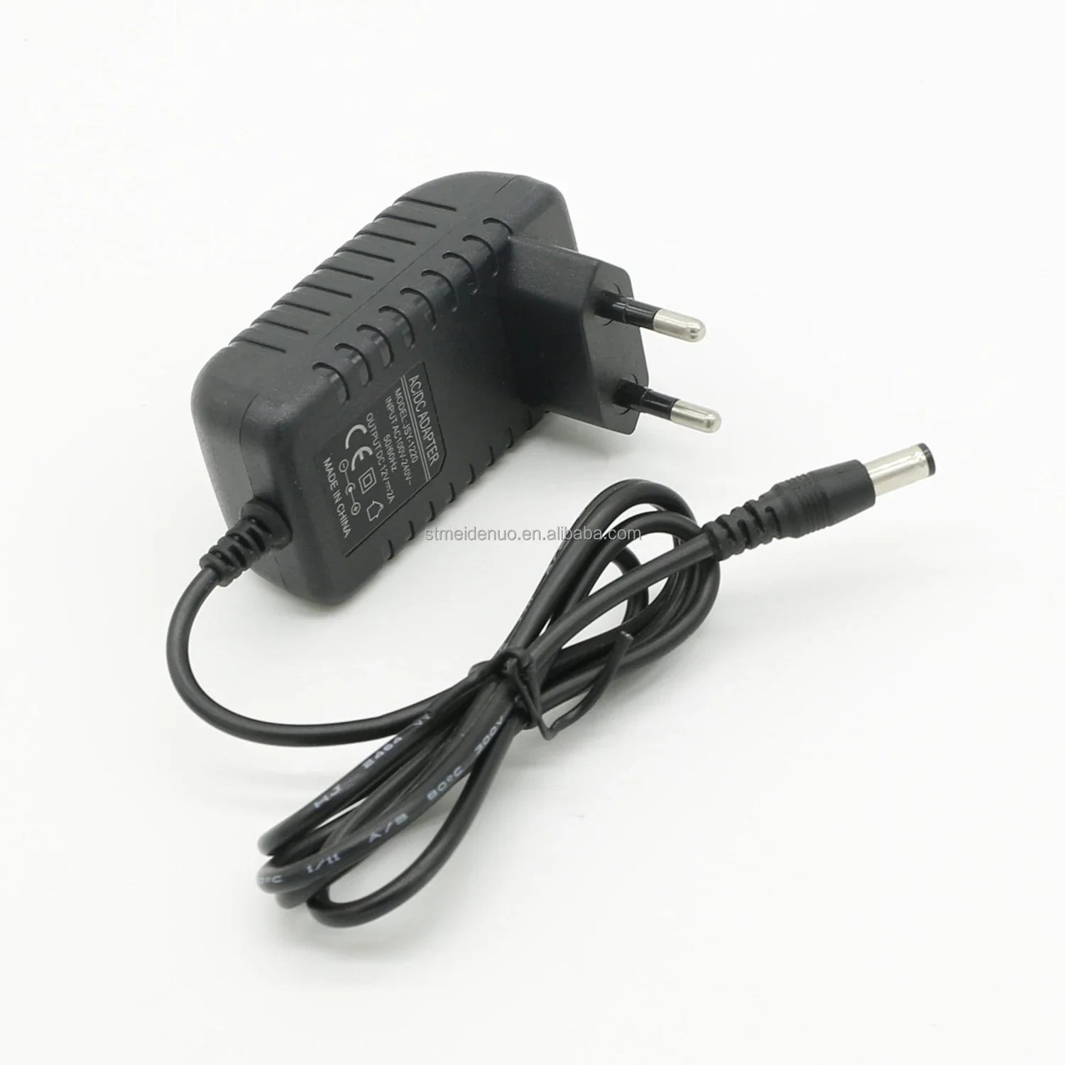 KTX-731411 12V Power Adapter with EU/UK/US Plug for LED Strips, CCTV Cameras, and TV Set Boxes