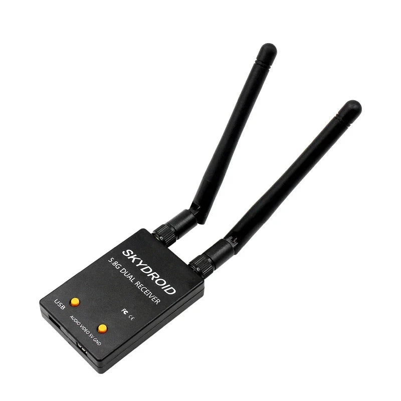 KTX-713299 UVC Dual Antenna Control Receiver 5.8GHz 150CH FPV Receiver with Audio for FPV Systems
