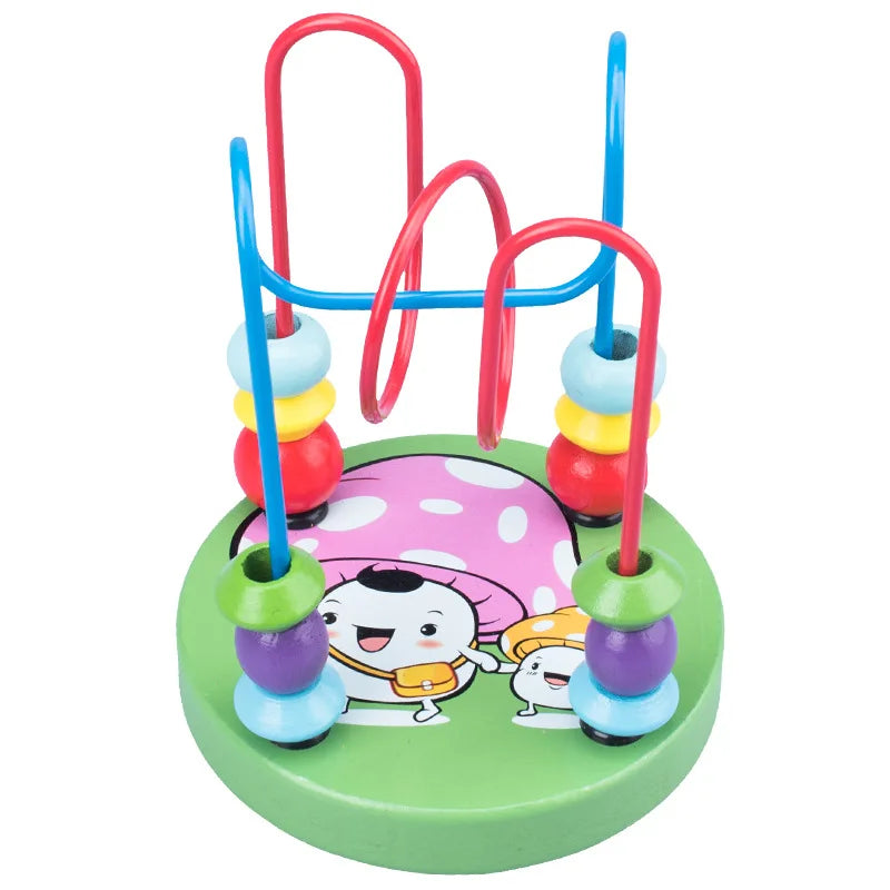 KTX-006675 Montessori Wooden Animal Math Clock and Musical Instrument Educational Toy Set for Kids