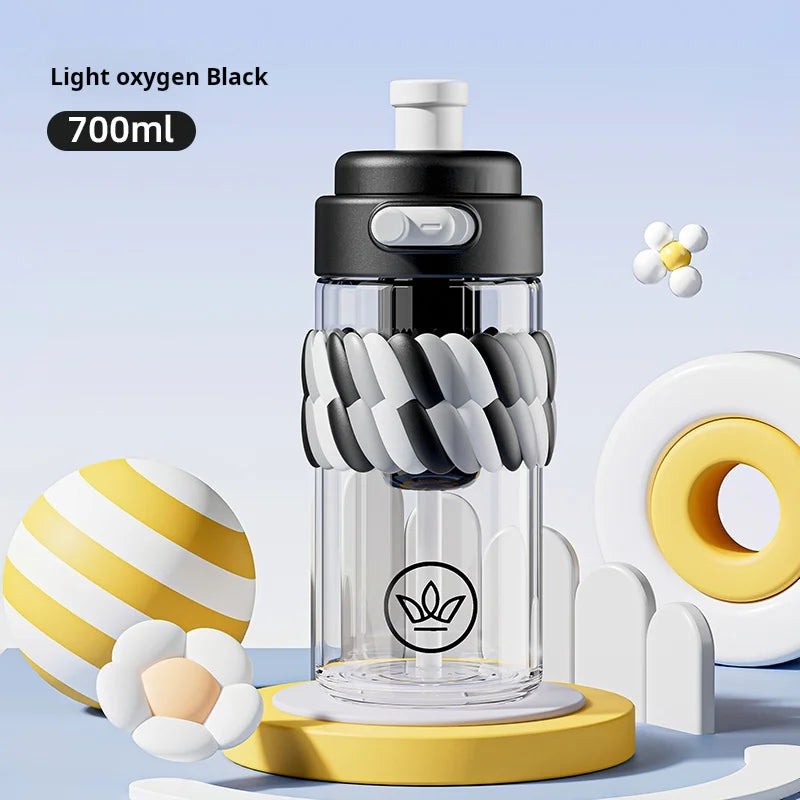 KTX-924627 500ml Glass Cup for Coffee and Boiling Water - Ideal for Students and On-the-Go Use