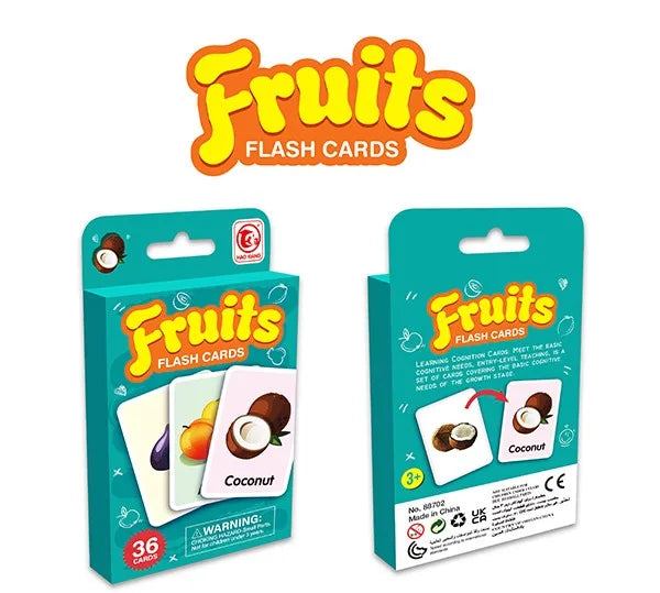 KTX-905619 Early Learning Math Educational Cards - 36 Piece Set for Kids