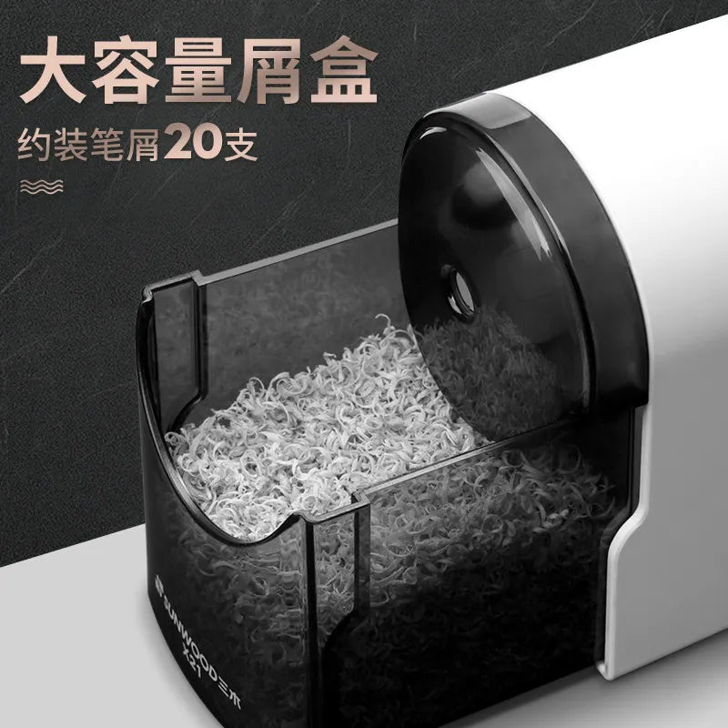 KTX-887123 Adjustable Tip Auto-Feed Pencil Sharpener for Home, School, and Office Use