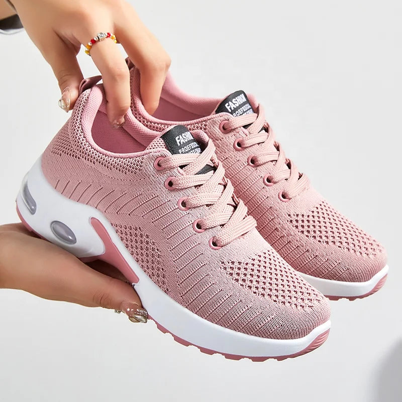 KTX-639891 G-823 Women's 2023 Autumn New Women's Shoes Soft Bottom Breathable Casual Shoes Women's Sports Shoes Stock