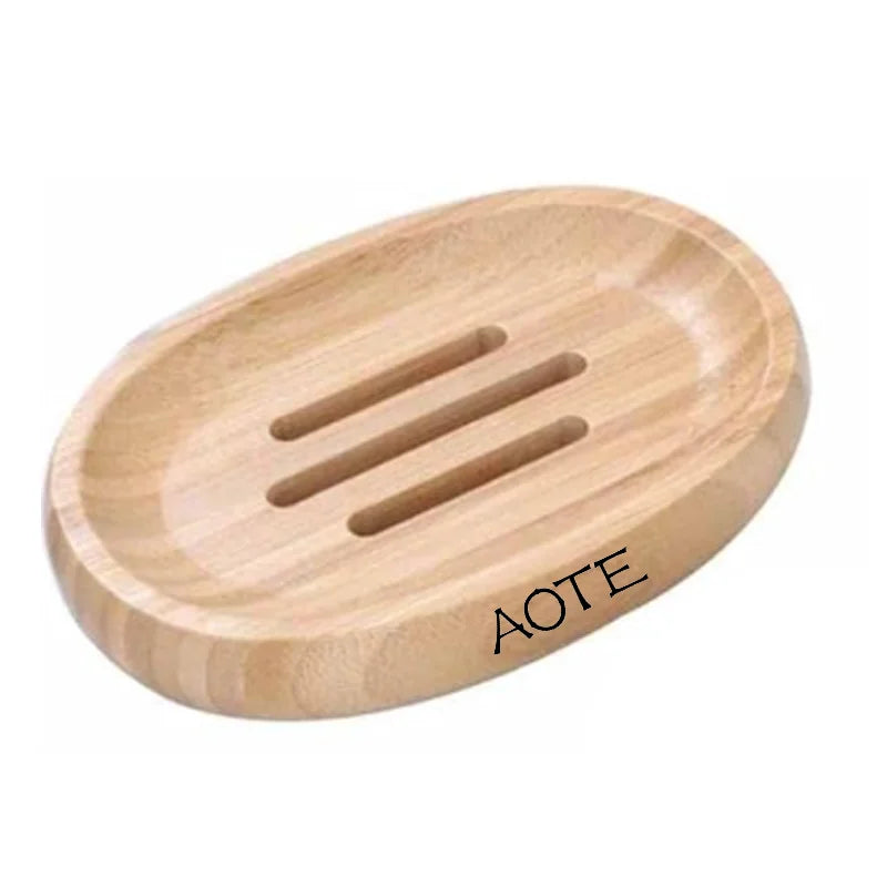 KTX-366419 Natural Wood Soap Box with Custom Logo for Bath and Toilet Supplies