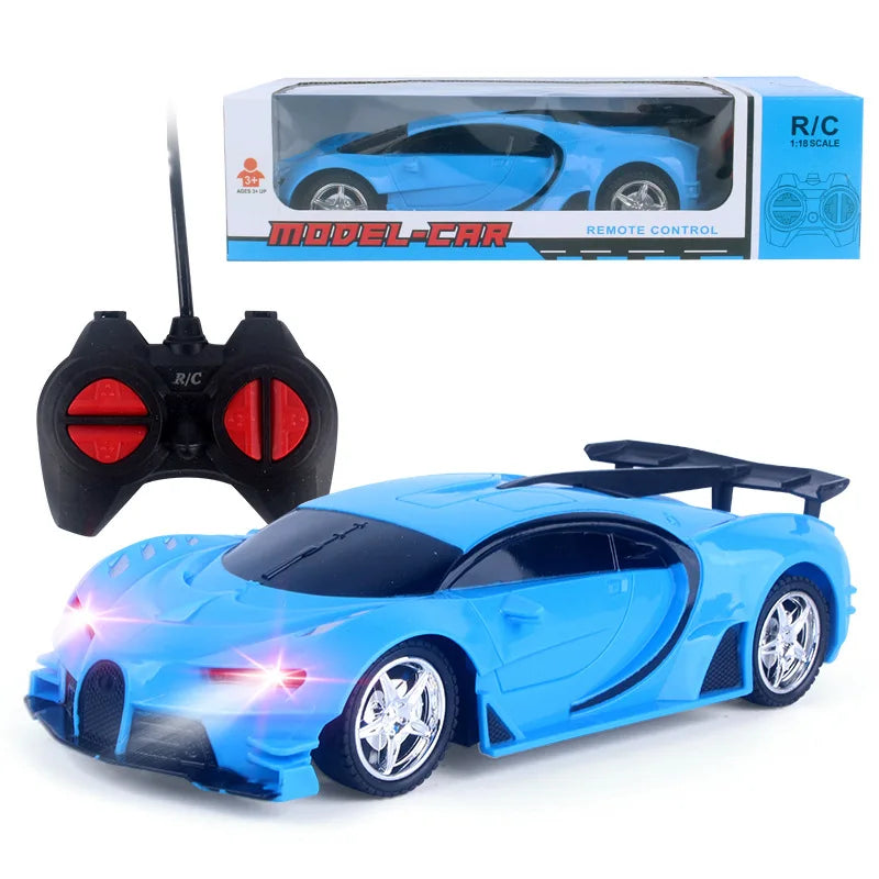 KTX-205907 Children's Remote Control Racing Car - 1:18 Scale Simulation Four-Way Vehicle