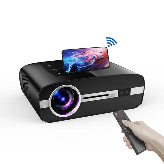 KTX-531347 1080P 4K 1350ANSI LCD Home Cinema Projector for TV Stick and Laptop Compatibility